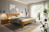 Elba massief houten bed Oak-Line Eiken Naturel sfeer