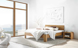 Lucca massief houten bed Oak-Line Eiken Naturel sfeer