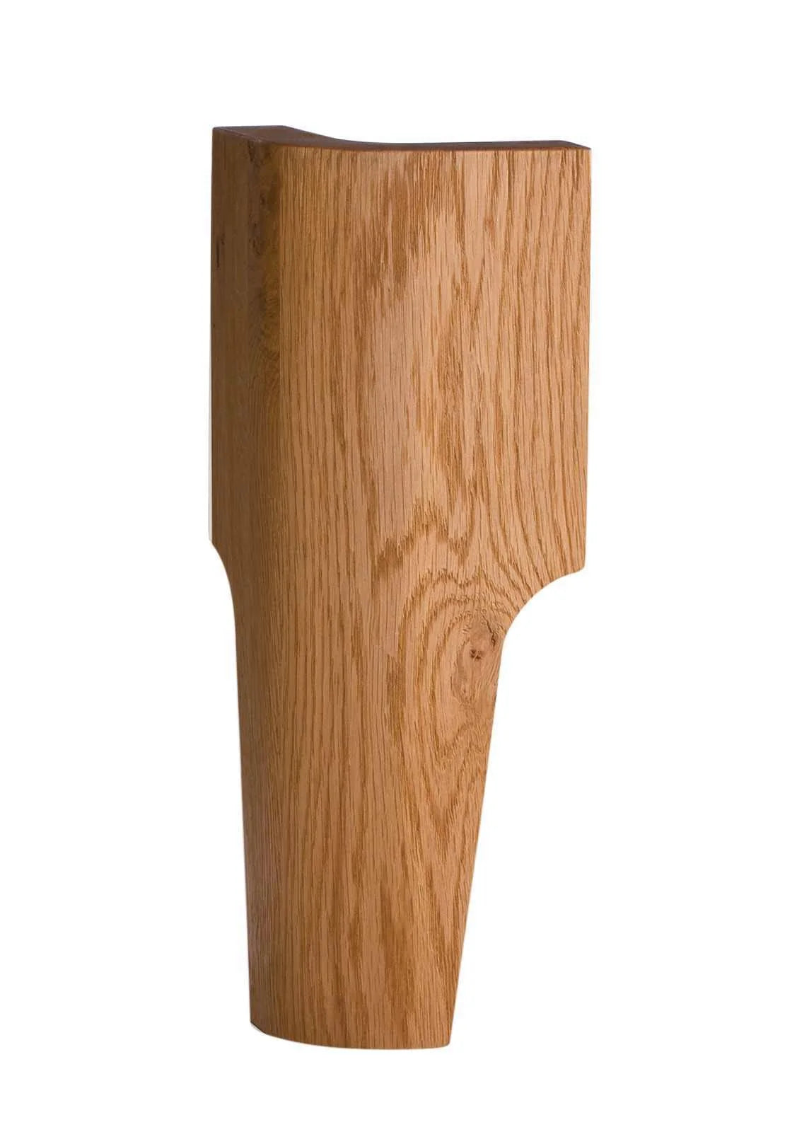 Elba massief houten bed Oak-Line Eiken Naturel detail poten