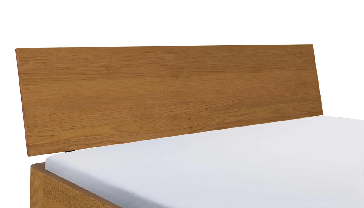 Volterra massief houten bed Oak-Line Eiken Naturel detail hoofdbord