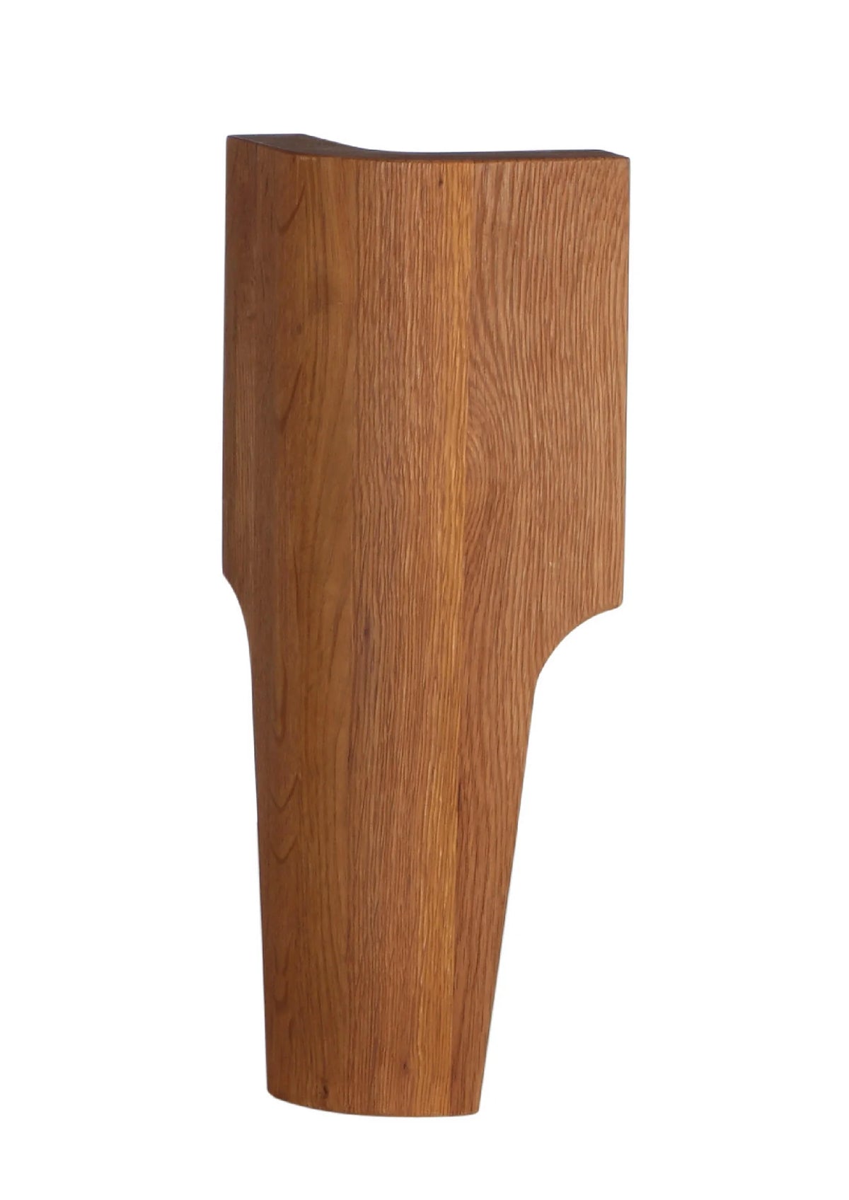 Elba massief houten bed Oak-Line Eiken Cognac detail poten