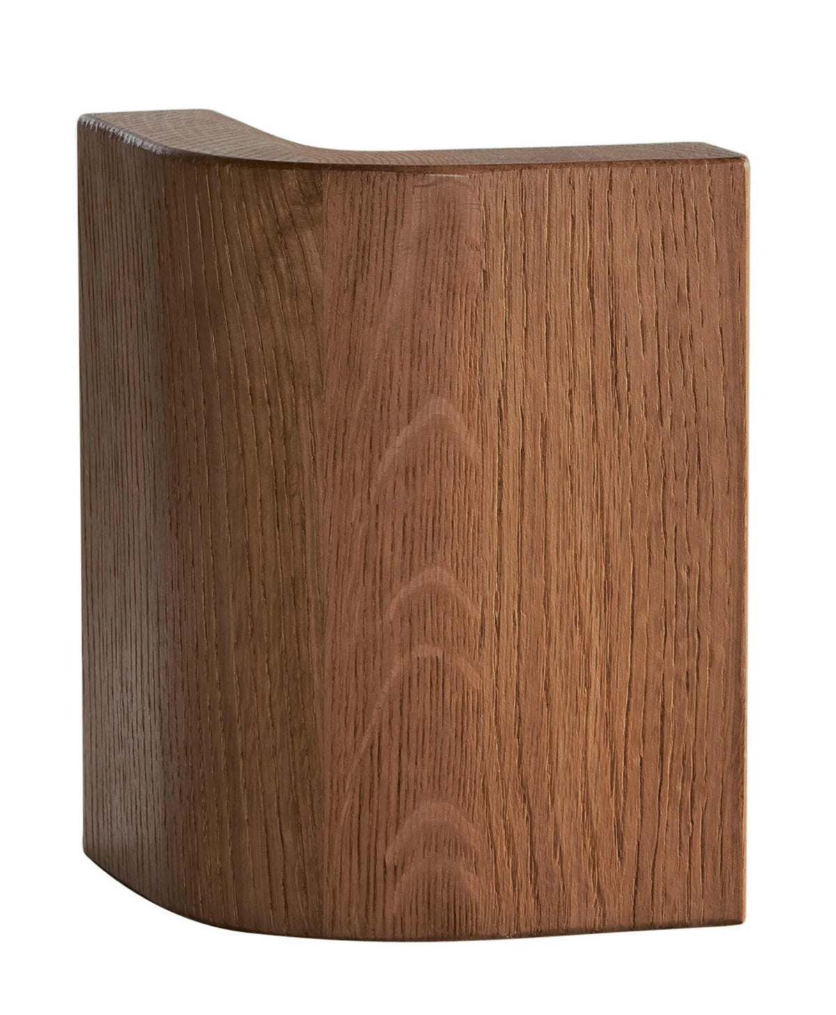 Lucca massief houten bed Oak-Line Eiken Cognac detail poten