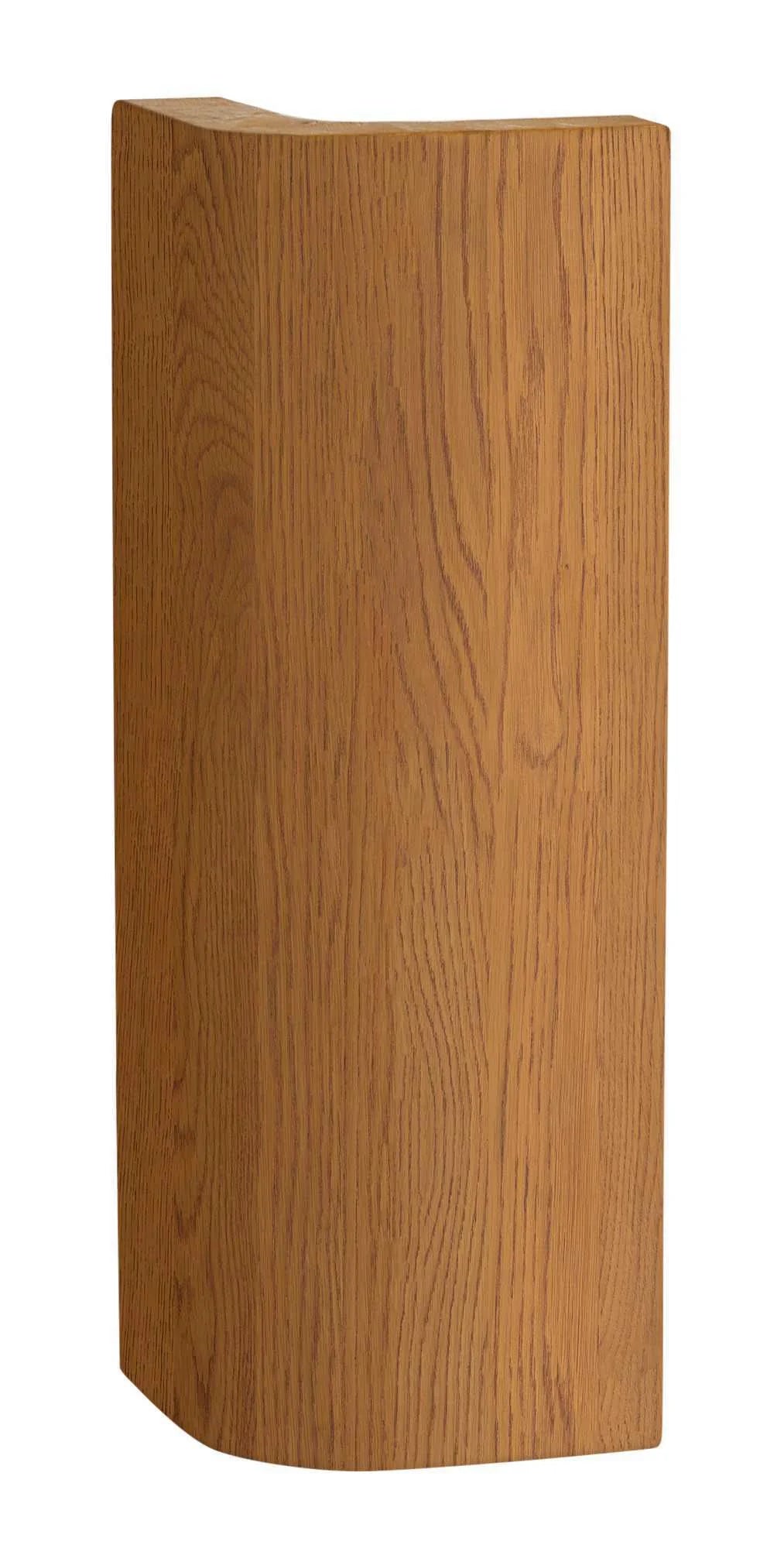 Lucca massief houten bed Oak-Line Eiken Cognac detail poten