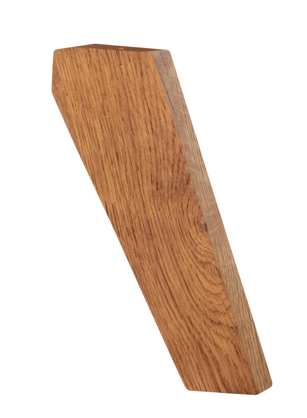 Matera massief houten bed Oak Puro Wild Eiken Naturel detail poten